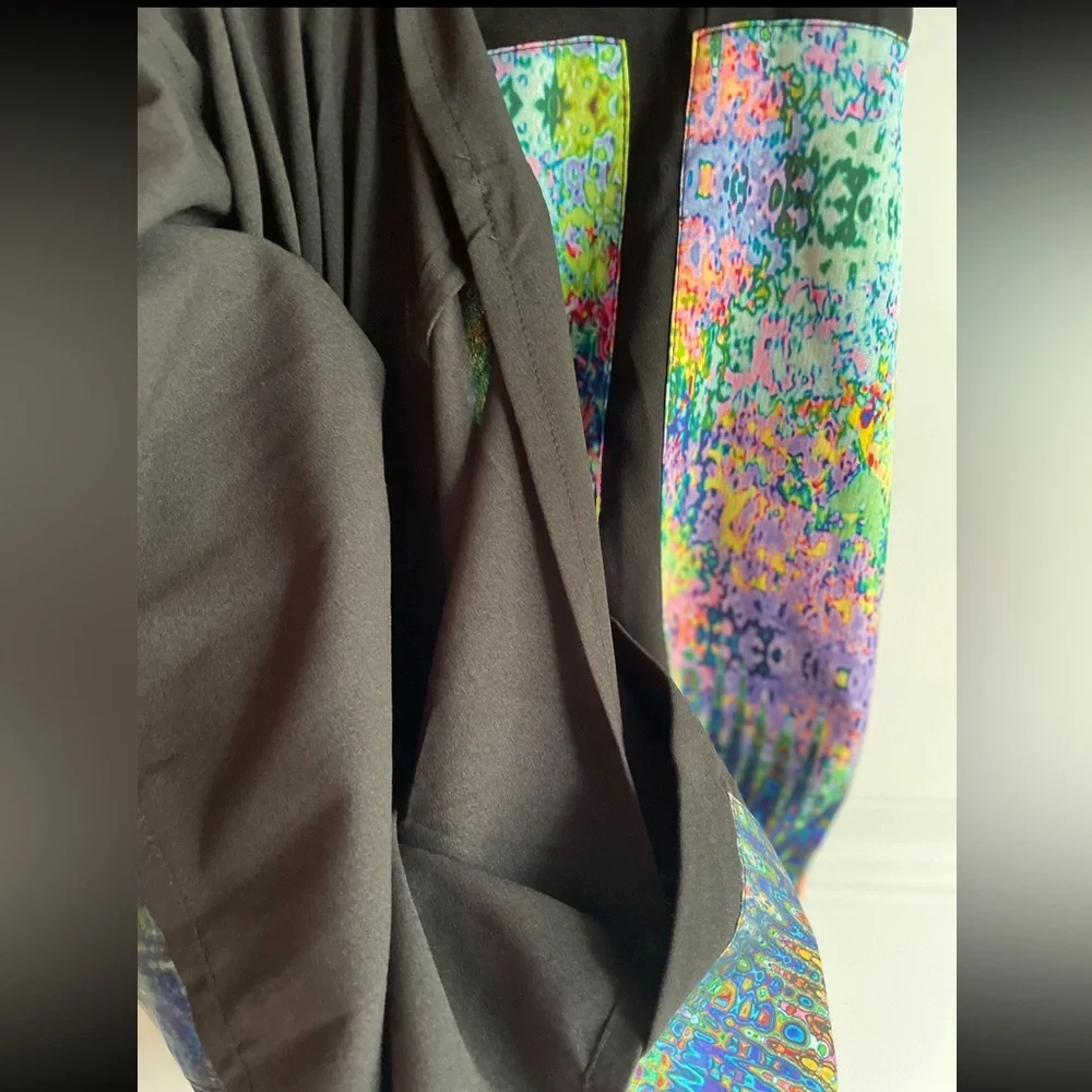 Sale💃🔥 NWT STUNNING Multicolored Kaleidoscope Midi Sheath Dress - Picture 9 of 10